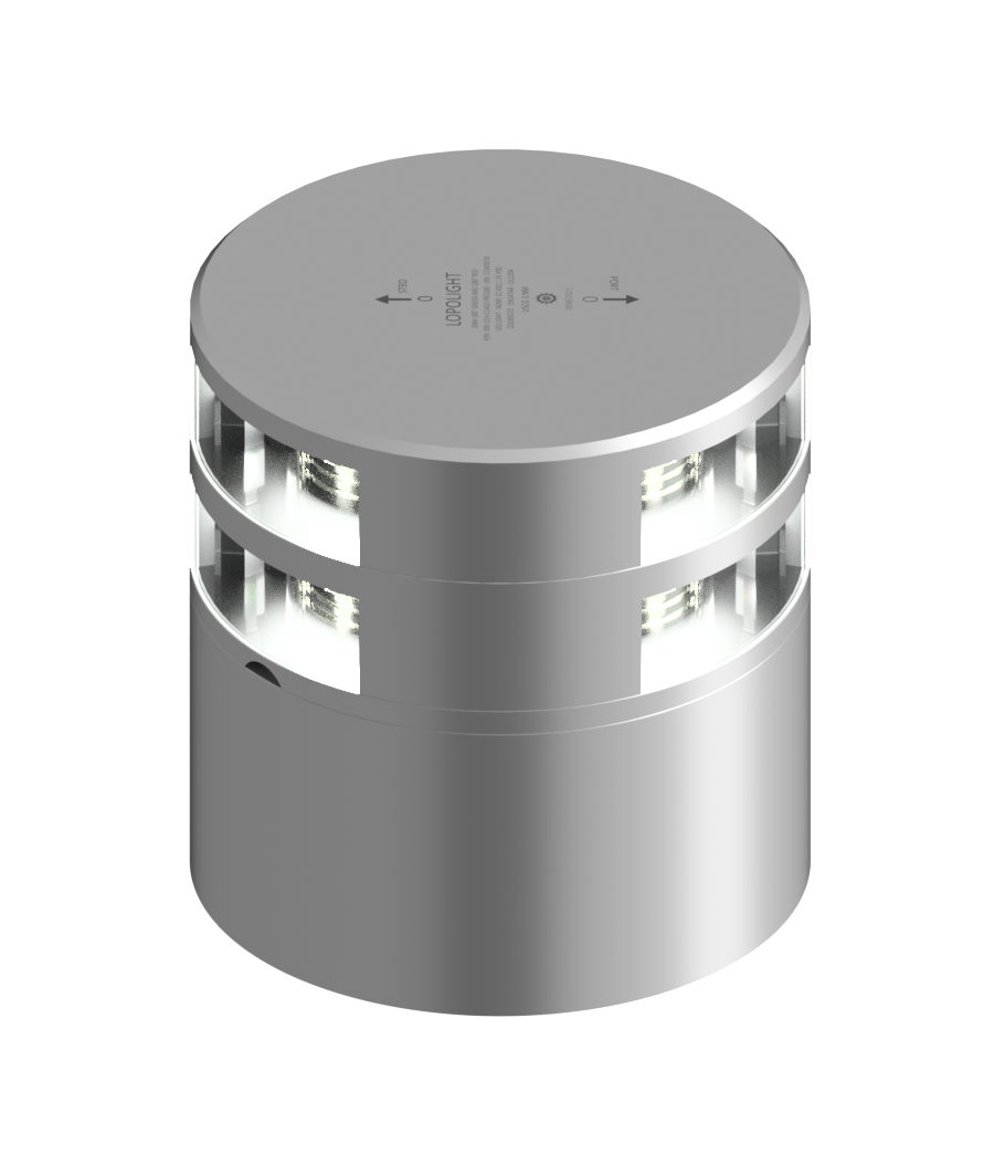 3nm 180° White, Double, silver anodized 3nm 180° White, Double, silver anodized